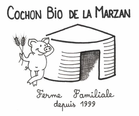 Le cochon Bio - La Marzan